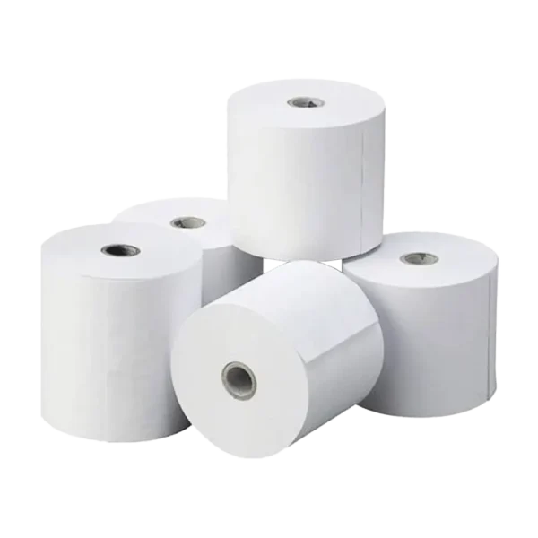 Pack 5 Rollos de papel térmico 80mm x 70mm